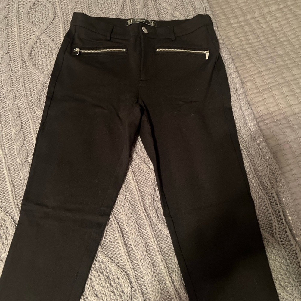NWOT Zara Black Slacks